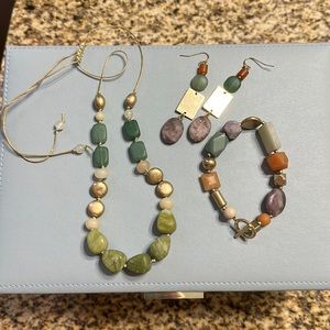 NWOT Target brand jewellery bundle necklace earrings bracelet